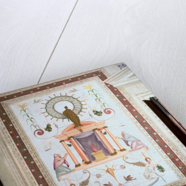 Small room of the Grotesque by Giambattista (1526-78) Zelotti