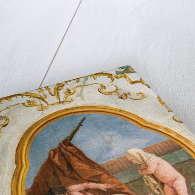 Fresco from the Putti Room, in the Foresteria 1757 by Giandomenico (1727-1804) Tiepolo