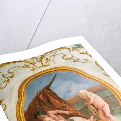 Fresco from the Putti Room, in the Foresteria 1757 by Giandomenico (1727-1804) Tiepolo