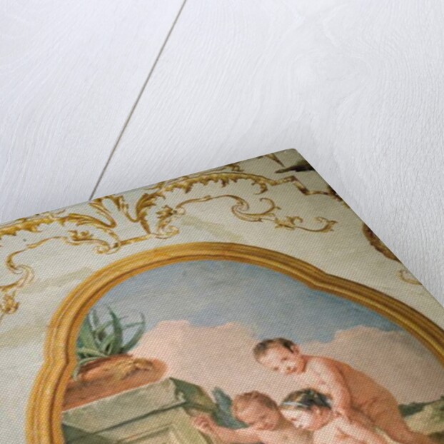 Fresco from the Putti Room, in the Foresteria 1757 by Giandomenico (1727-1804) Tiepolo