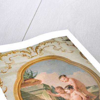 Fresco from the Putti Room, in the Foresteria 1757 by Giandomenico (1727-1804) Tiepolo
