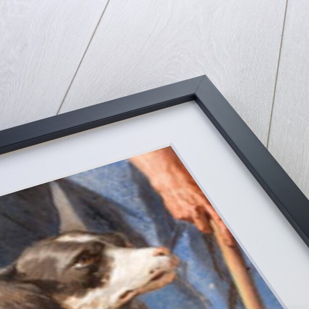 Dog, Detail of The Greek Fleet in Aulis by Giovanni Battista (1696-1770) Tiepolo