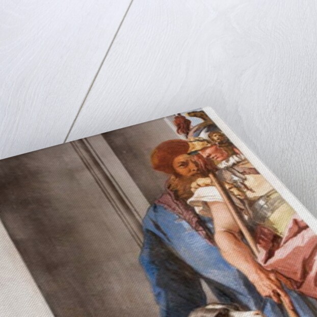 Detail of The Greek Fleet in Aulis by Giovanni Battista (1696-1770) Tiepolo