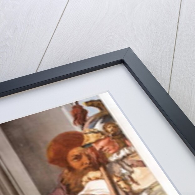 Detail of The Greek Fleet in Aulis by Giovanni Battista (1696-1770) Tiepolo