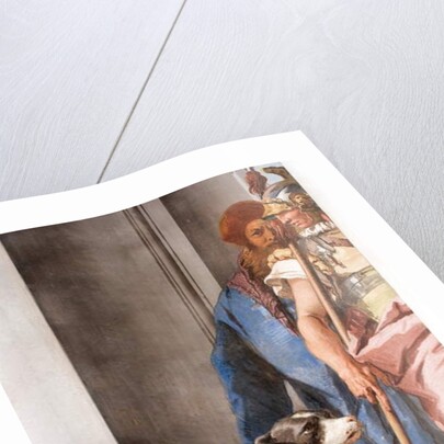 Detail of The Greek Fleet in Aulis by Giovanni Battista (1696-1770) Tiepolo