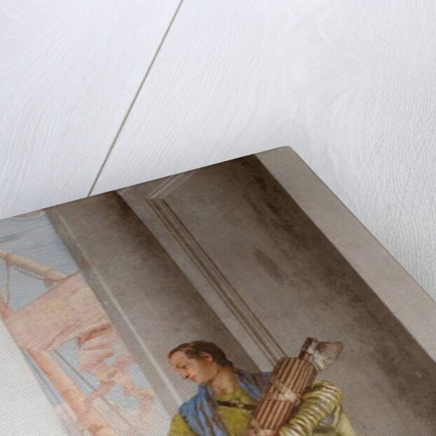 Detail of The Greek Fleet in Aulis by Giovanni Battista (1696-1770) Tiepolo