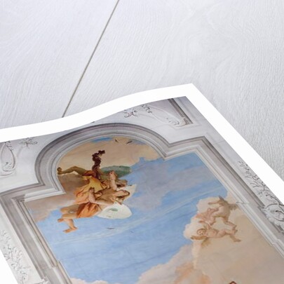 Ceiling of the Entrance Hall in the Palazzina, 1757 by Giovanni Battista (1696-1770) Tiepolo