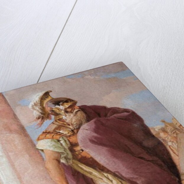 Detail of Agamemnon, from Minerva Restraining Achilles from Killing Agamemnon by Giovanni Battista (1696-1770) Tiepolo
