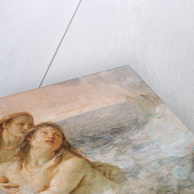 Detail of Thetis, from Thetis Consoling her Son Achilles by Giovanni Battista (1696-1770) Tiepolo