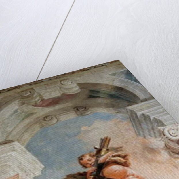 Landscape with Cupid by Giandomenico Tiepolo