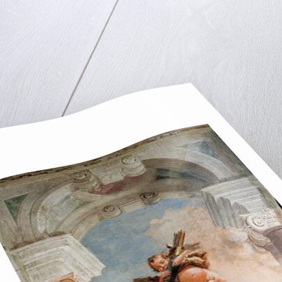 Landscape with Cupid by Giandomenico Tiepolo