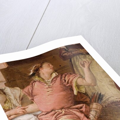 Detail of Medoro from Angelica and Medoro Taking Leave of the Peasants by Giovanni Battista Tiepolo