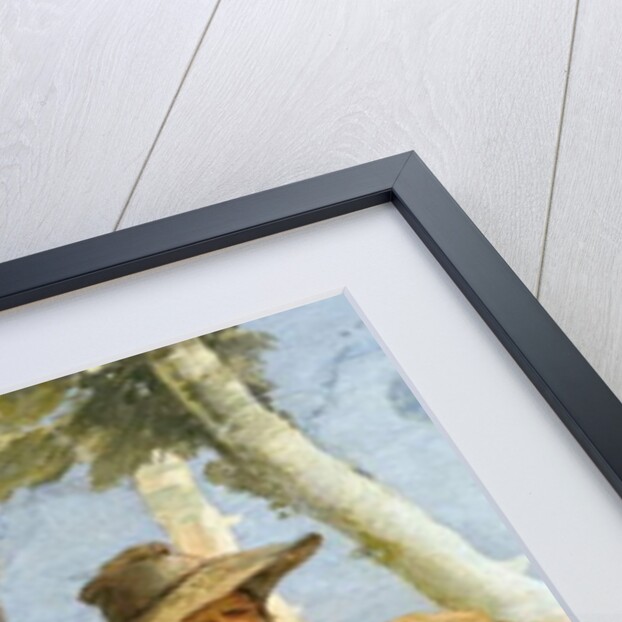 Detail of Peasant by Giovanni Battista Tiepolo