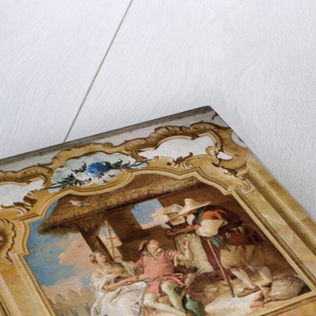 Angelica and Medoro Taking Leave of the Peasants by Giovanni Battista (1696-1770) Tiepolo