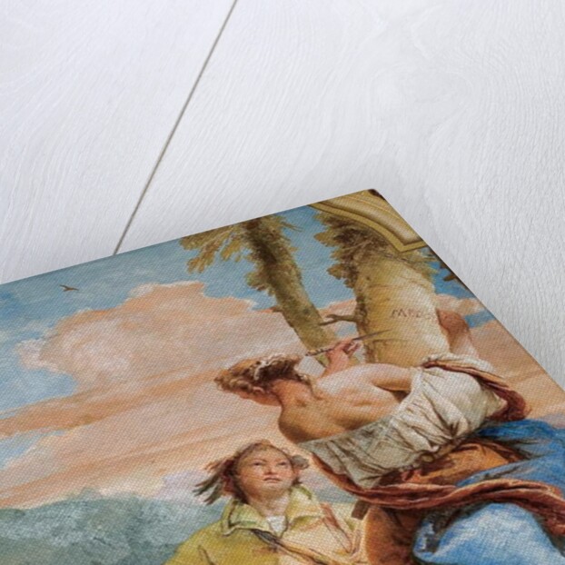 Angelica Carving Medoro's Name into a Tree by Giovanni Battista (1696-1770) Tiepolo