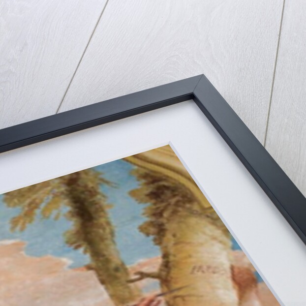 Angelica Carving Medoro's Name into a Tree by Giovanni Battista (1696-1770) Tiepolo