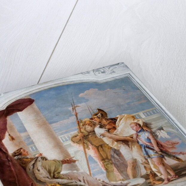 Aeneid Presents Cupid, Disguised as Ascanius, to Dido by Giovanni Battista (1696-1770) Tiepolo