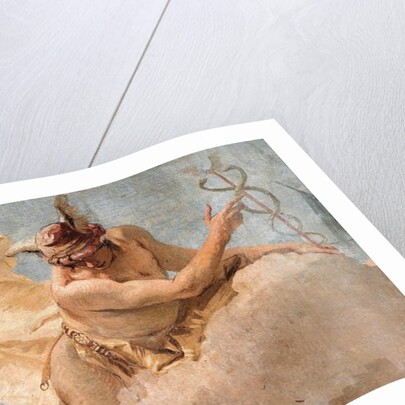 Detail of Mercury, from Mercury Exhorting Aeneas to Leave Carthage by Giovanni Battista (1696-1770) Tiepolo