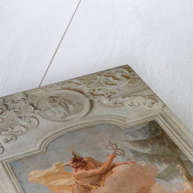 Mercury Exhorting Aeneas to Leave Carthage by Giovanni Battista (1696-1770) Tiepolo