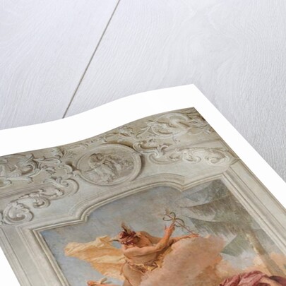 Mercury Exhorting Aeneas to Leave Carthage by Giovanni Battista (1696-1770) Tiepolo