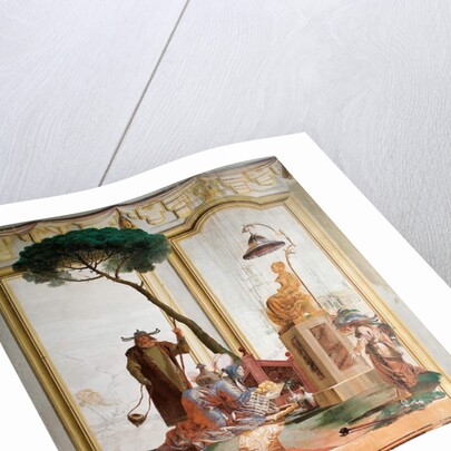 The Offering of Fruit to a Lunar Deity by Giandomenico (1727-1804) Tiepolo