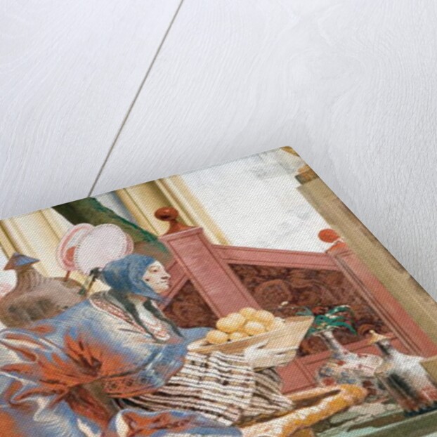 Detail from The Offering of Fruit to a Lunar Deity by Giandomenico Tiepolo