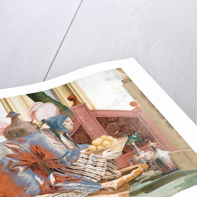 Detail from The Offering of Fruit to a Lunar Deity by Giandomenico Tiepolo