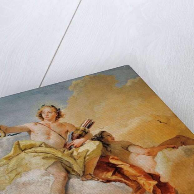 Apollo and Diana by Giovanni Battista (1696-1770) Tiepolo