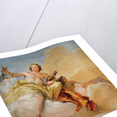Apollo and Diana by Giovanni Battista (1696-1770) Tiepolo