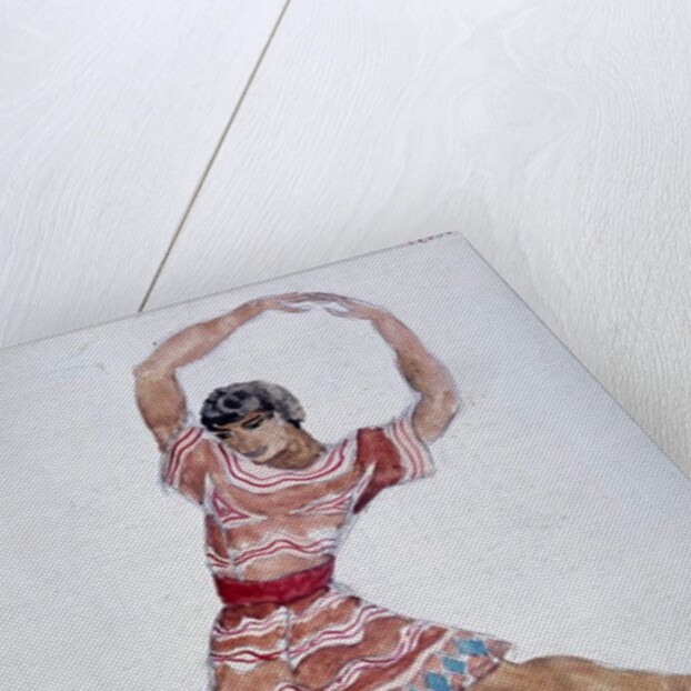 Costume design for Mikhail Fokin's ballet 'Daphnis and Chloe', 1912 by Leon Bakst