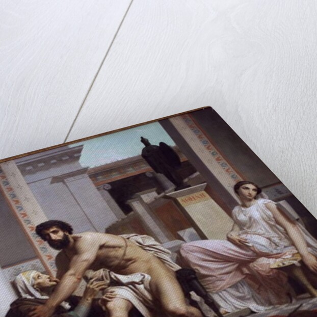 Ulysses recognized by his nurse, Euryclee, 1848 by William-Adolphe Bouguereau