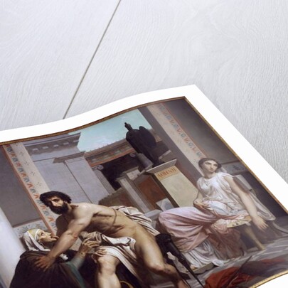 Ulysses recognized by his nurse, Euryclee, 1848 by William-Adolphe Bouguereau