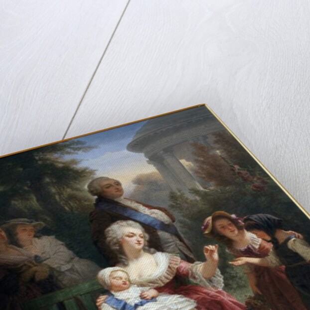 The French Royal Family at Trianon, c.1860 by Charles Louis Lucien Muller