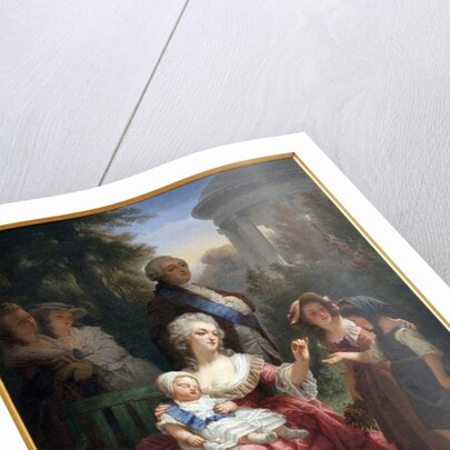 The French Royal Family at Trianon, c.1860 by Charles Louis Lucien Muller