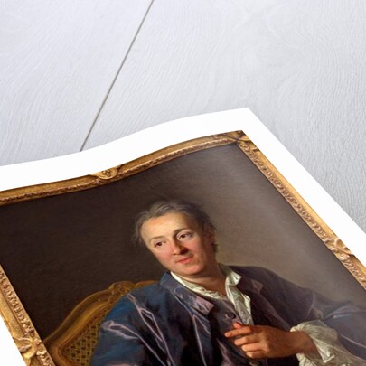 Portrait of Denis Diderot, 1767 by Louis Michel Van Loo