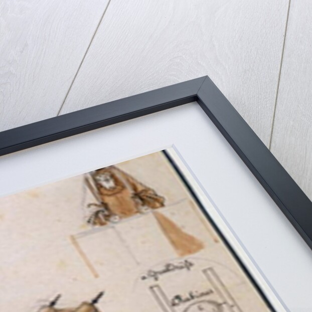 A Rabbi in a Synagogue, 1830 by Hieronymus Hess