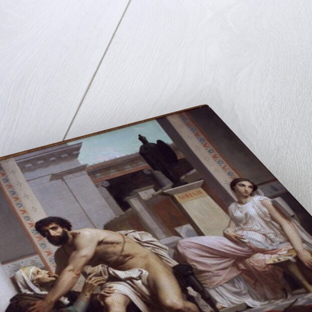 Odysseus recognised by his nurse, Euryclee, 1848 by William-Adolphe Bouguereau