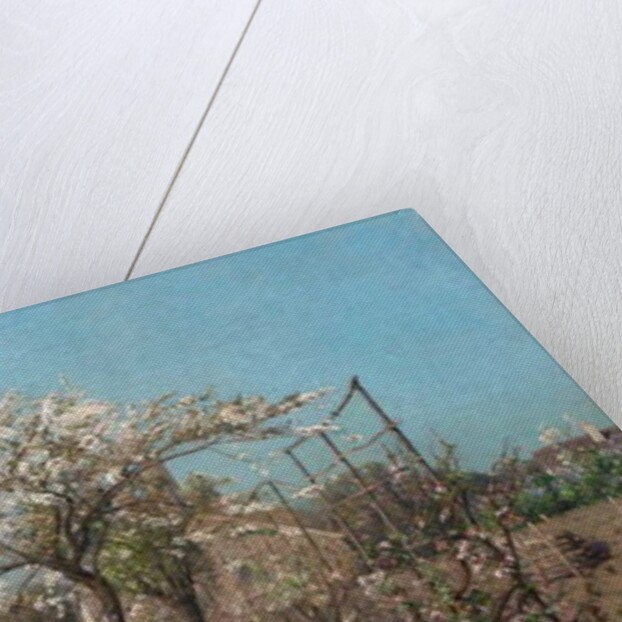 The Garden in Spring, 1885 by Adrien Louis Demont