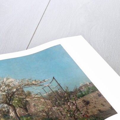 The Garden in Spring, 1885 by Adrien Louis Demont