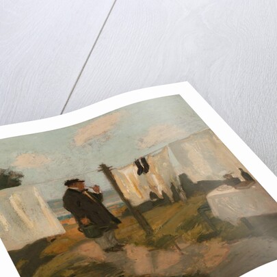 Der Bleichwiese, The Wash Meadow, 1915 by Adolf Hengeler