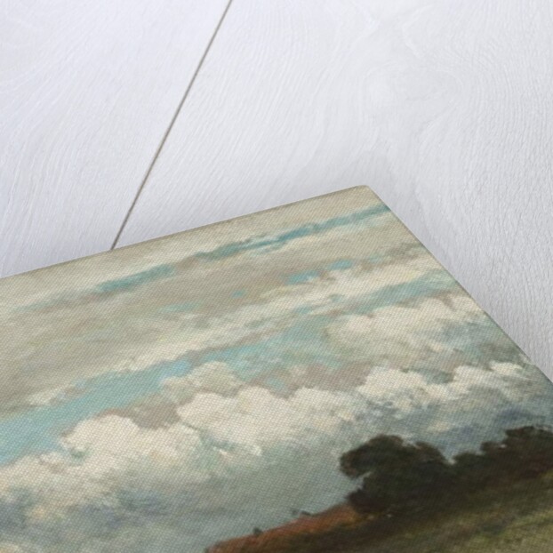 A Sunlit Windmill in the Dunes Near The Hague by Johannes Hendrik Weissenbruch