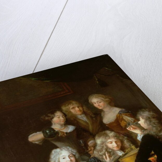 Interior with Musicians by David van der Plaes