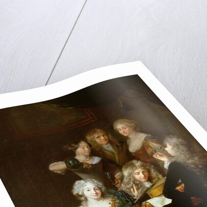 Interior with Musicians by David van der Plaes