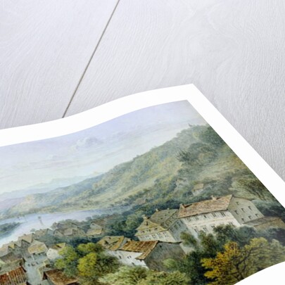 A View of Karlsruhe by Thomas Sidney Cooper