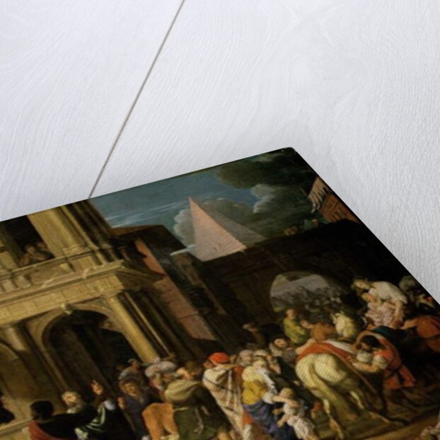 The Israelites Leaving Egypt by Johann Heiss