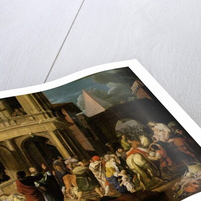 The Israelites Leaving Egypt by Johann Heiss