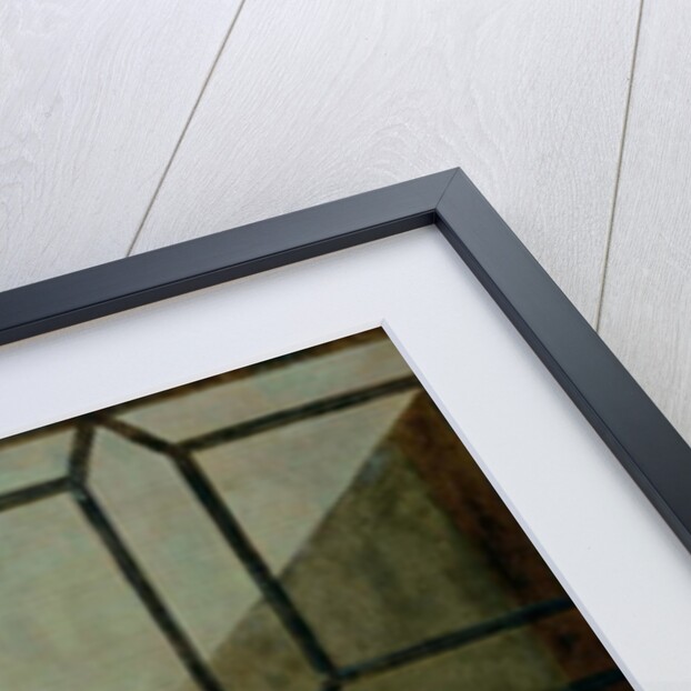 A Boy Looking through a Casement Window by Flemish School