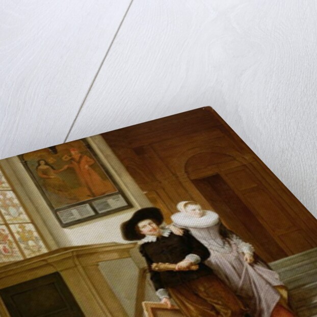 Frans Hals and His Wife Lysbeth Reyniersdr by Gerrit Postma