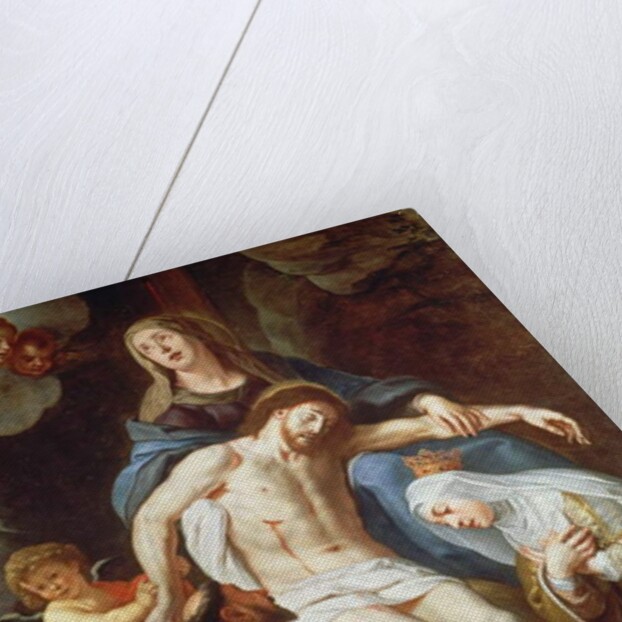 Pieta with St. Francis of Assisi and St. Elizabeth of Hungary by Gaspar de Crayer