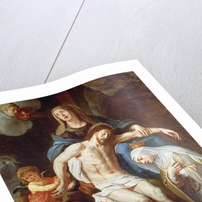 Pieta with St. Francis of Assisi and St. Elizabeth of Hungary by Gaspar de Crayer